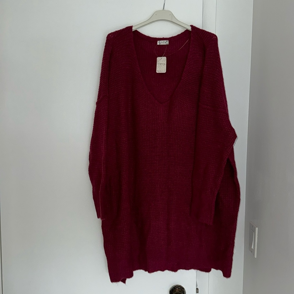 Intimately free people sweater NWT